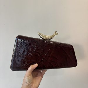 Bolso pájaro broche
